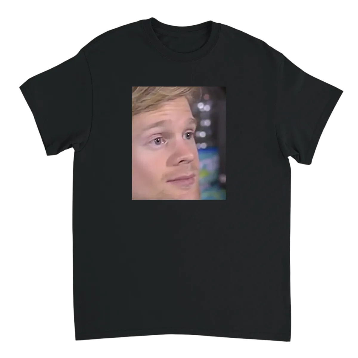 Wait, What? Blinking Guy Meme T-Shirt