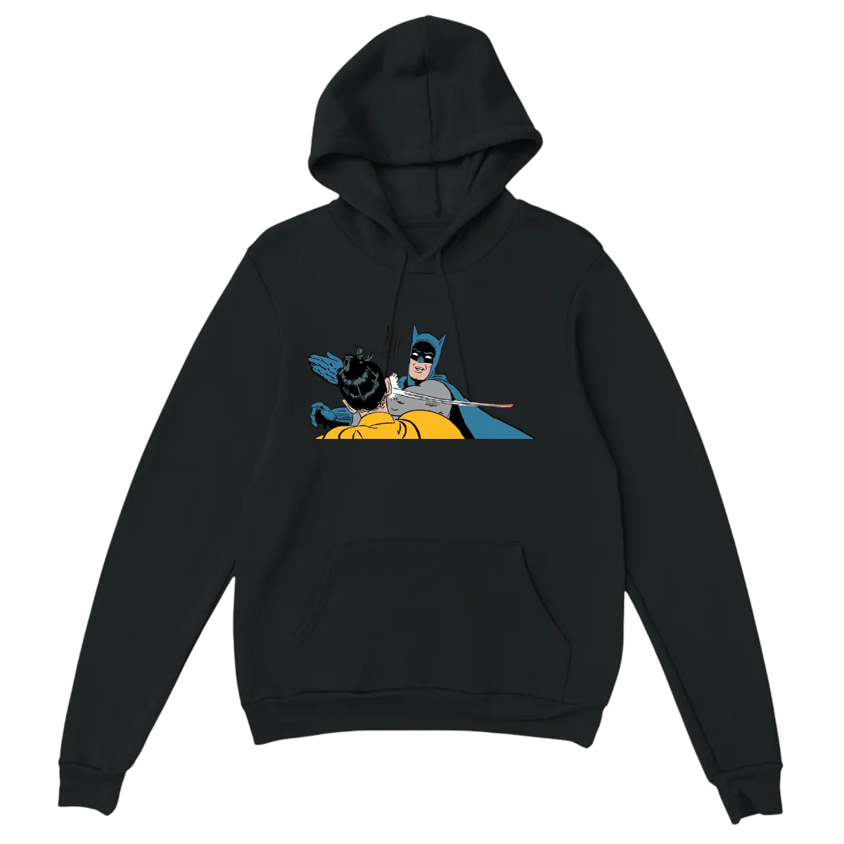 Wake Up, Robin! Slap Meme Hoodie White Hoodies Photo 3