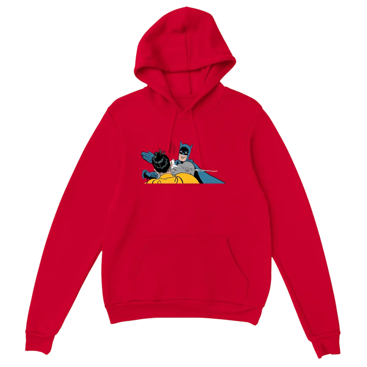 Wake Up, Robin! Slap Meme Hoodie White Hoodies Photo 4