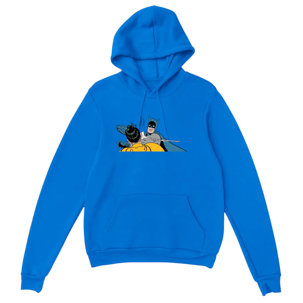 Wake Up, Robin! Slap Meme Hoodie Hoodies - Royal