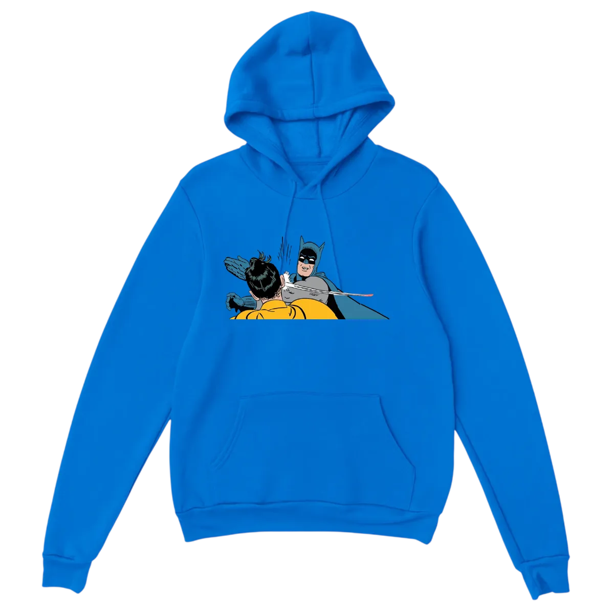Wake Up, Robin! Slap Meme Hoodie White Hoodies Photo 5