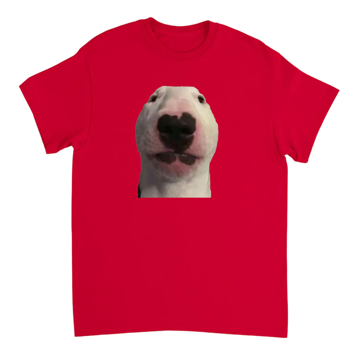 Walter the Dog | Distinguished Meme Tee T-Shirts - Red