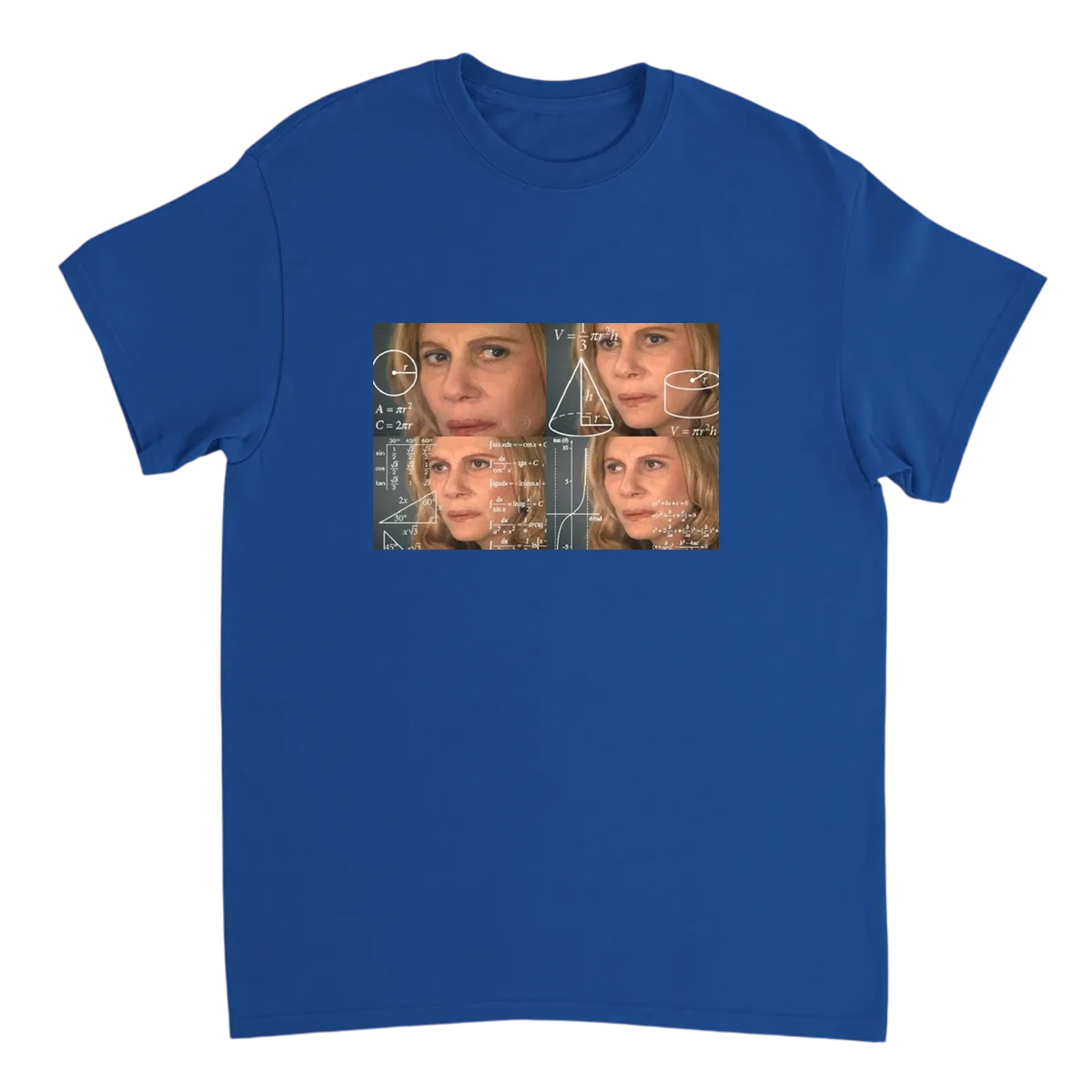 Woman Calculating (Math Lady) T-Shirt