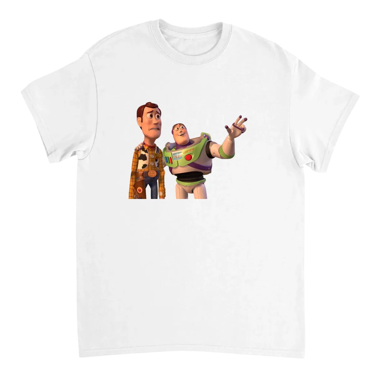 X, X Everywhere (Buzz) T-Shirt White T-Shirts Photo 2