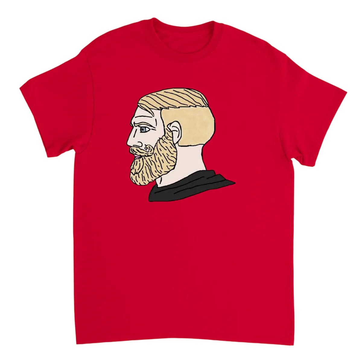 Yes Chad T-Shirt T-Shirts - Red