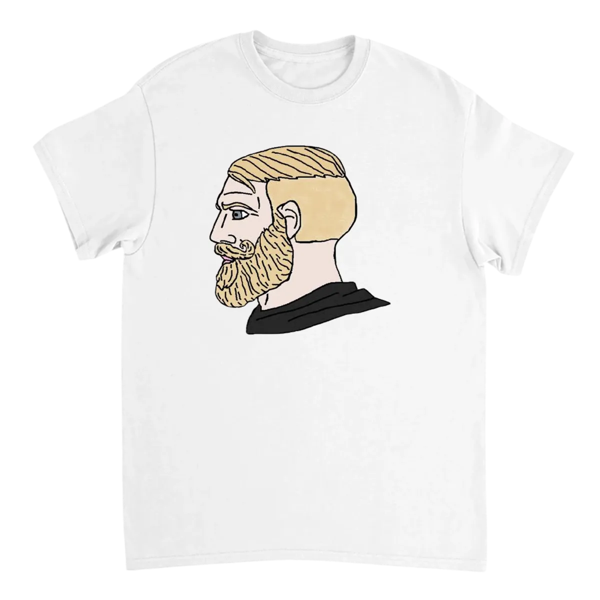 Yes Chad T-Shirt Black T-Shirts Photo 5