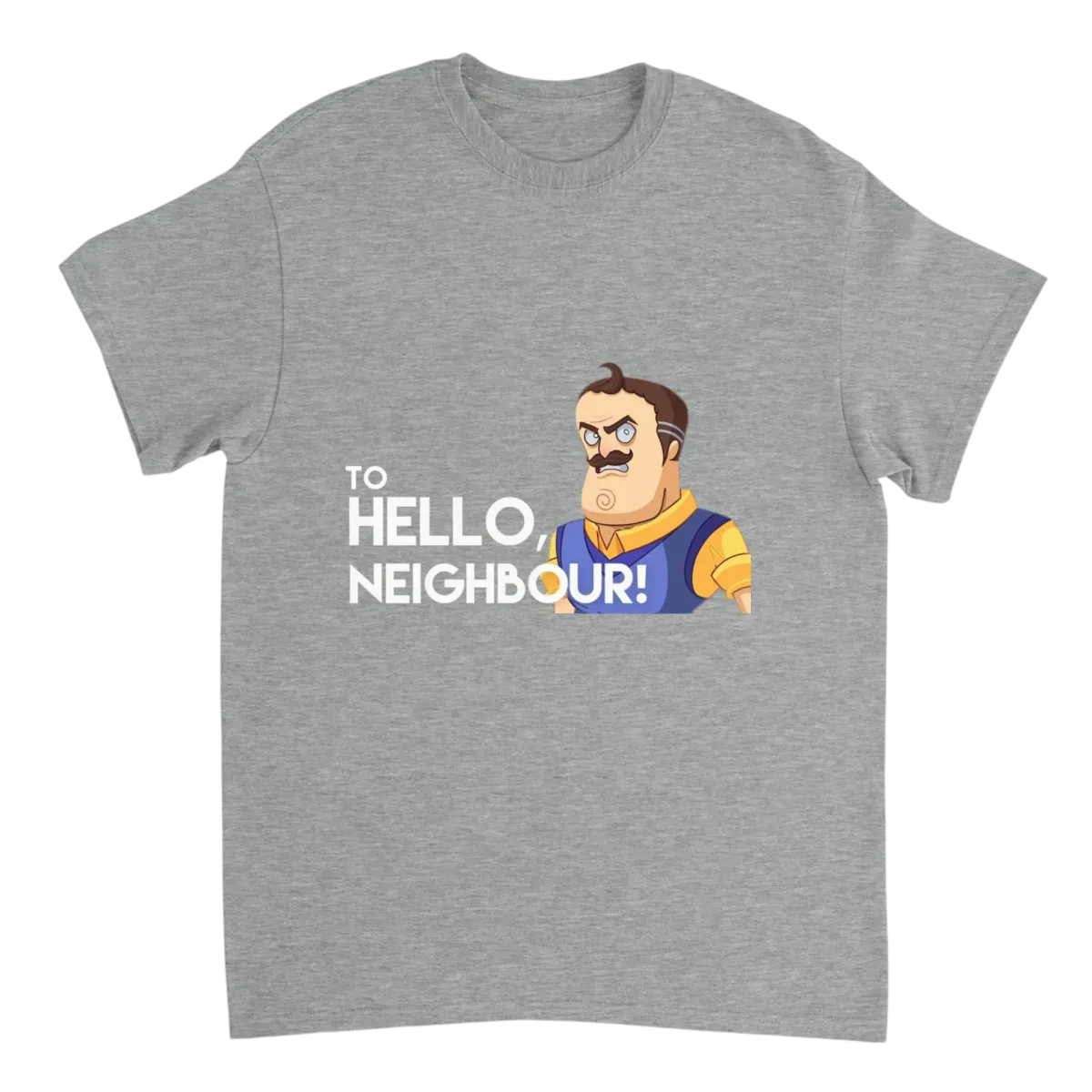 Yo Mama Hello Neighbor Randomizer Tee White T-Shirts Photo 4