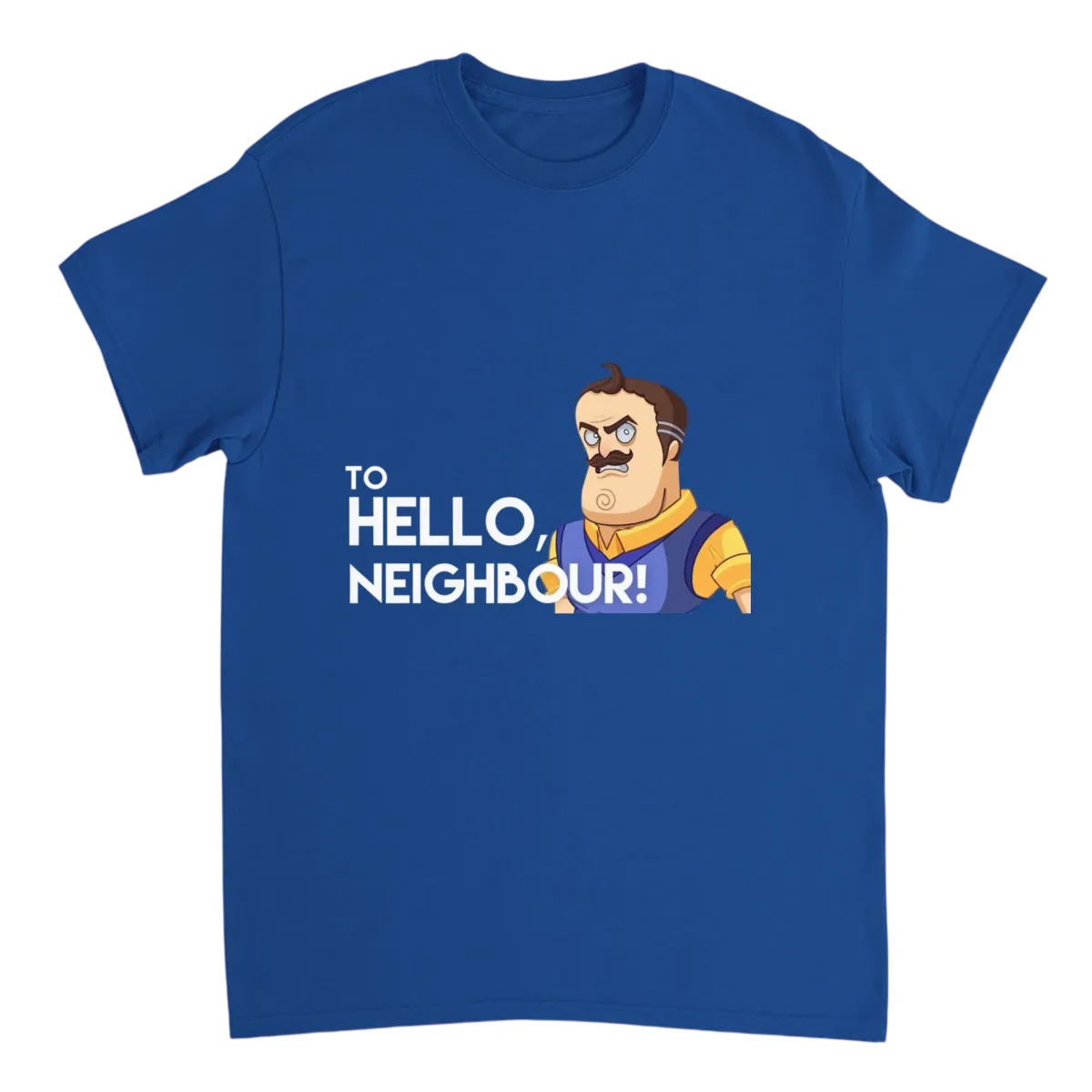 Yo Mama Hello Neighbor Randomizer Tee - White T-Shirts (ZeitZwag Streetwear)