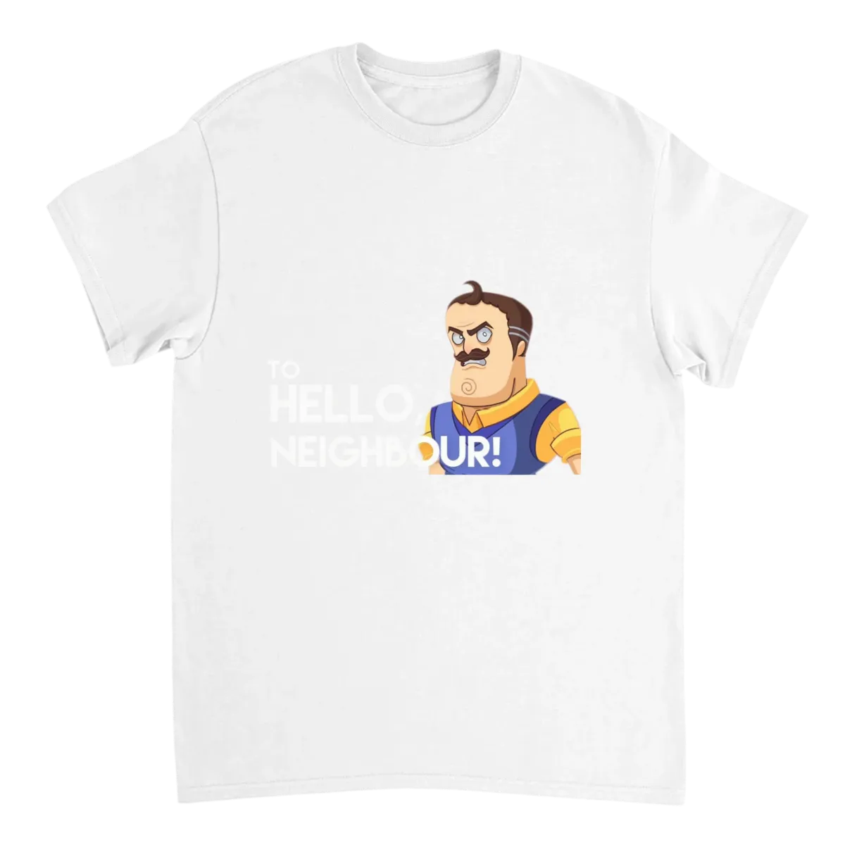 Yo Mama Hello Neighbor Randomizer Tee T-Shirts - White