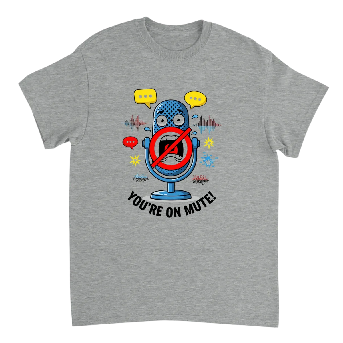 You're on Mute T-Shirt White T-Shirts Photo 3