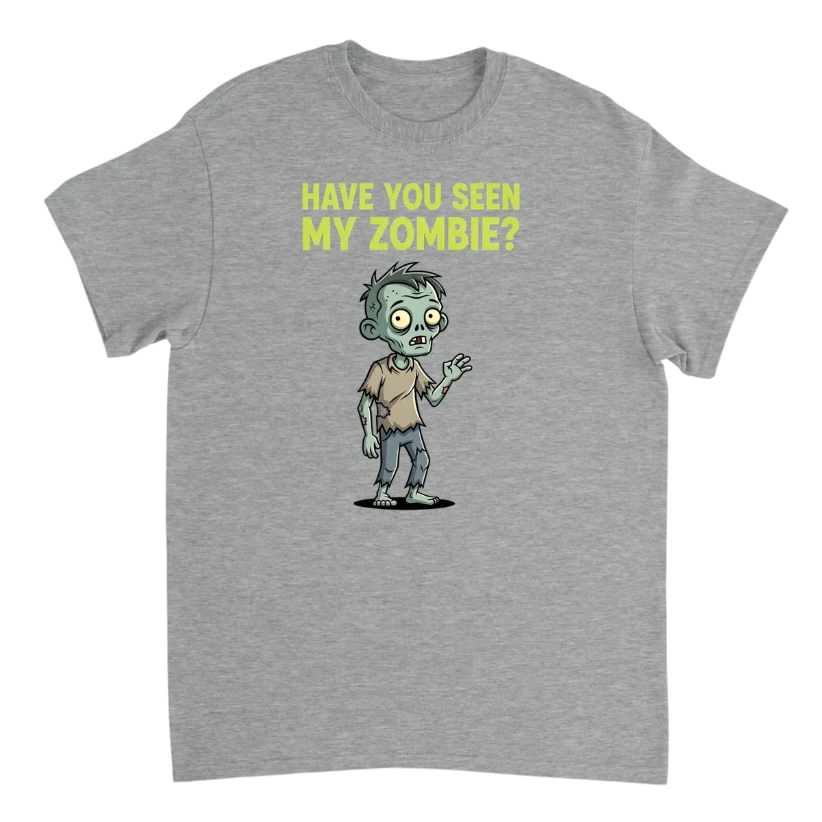 Zombie Shirt Meme Tee - Confuse & Amuse! - White T-Shirts (ZeitZwag Streetwear)