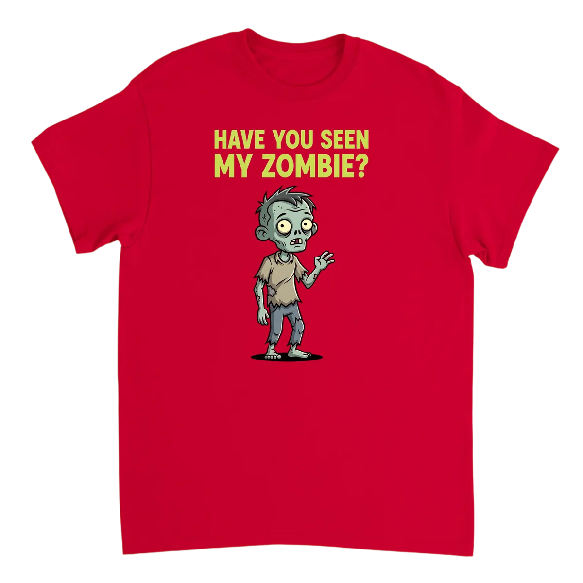 Zombie Shirt Meme Tee - Confuse & Amuse! White T-Shirts Photo 4